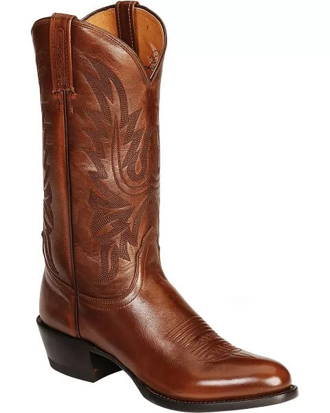Lucchese Men's Carson Leather Cowboy Boot