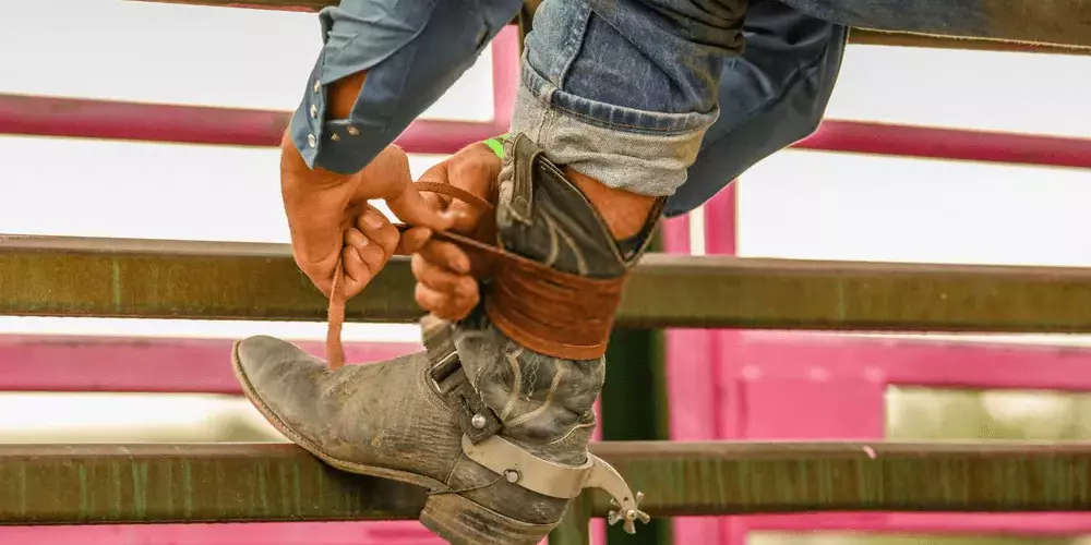 cowboy boots say a man values work