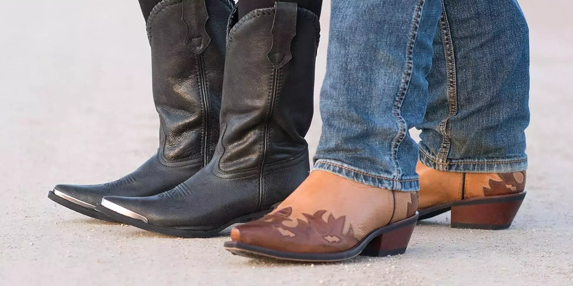 You're wearing the WRONG SIZE JEANS with COWBOY BOOTS 